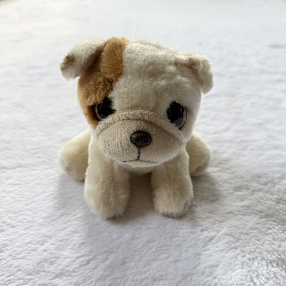 TY Beanie Baby Houghie the Bull Dog 6” Stuffed Animal Toy Plush Toy